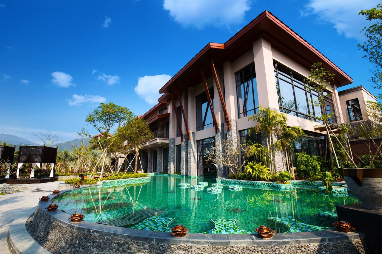 Dusit Devarana Hot Springs & Spa Guangzhou Exterior foto
